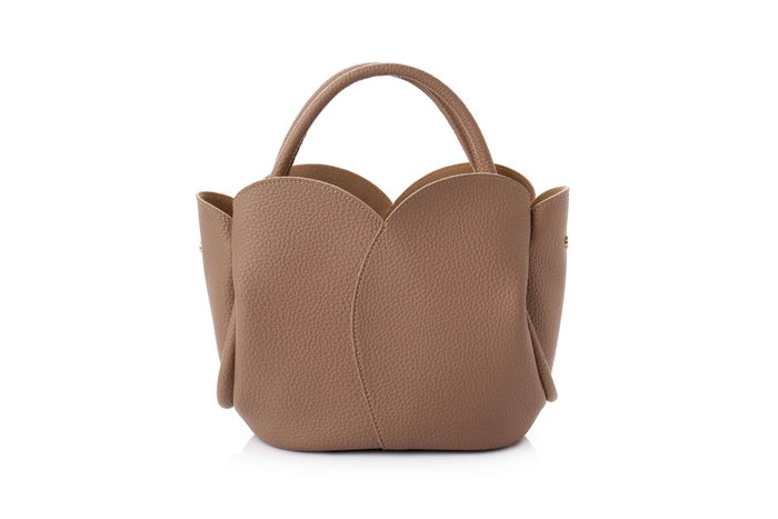 Lucky Bees Bolso de Hombro Visón Cuero de Polivinilo Elegante y Sofisticado para Mujer